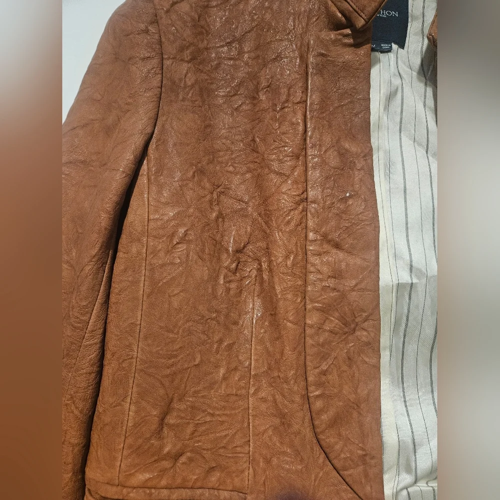 Gryphon Tan Women's Blazer - Picture 4 of 7